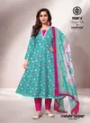 Gulabi Jaipur Vol 3 By Deeptex Cotton Anarkali Kurti With Bottom Dupatta Wholesale